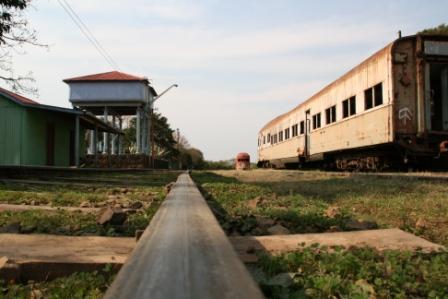 Alter Bahnhof im Valle Eden